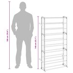 Porte-chaussures / Étagère à chaussures avec 10 étages
