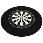 Vidaxl jeu de cibles professionnel en sisal avec 6 fléchettes