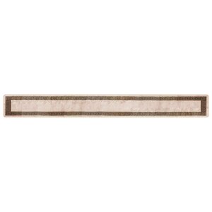 vidaXL Coureur de Tapis MARSA Noir 50 x 450 cm Polyester et PVC