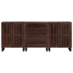 vidaXL Buffets 3 Pièces 60x34x75 cm bois massif de manguier