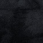 vidaXL Tapis OVIEDO à poils courts noir Ø 160 cm