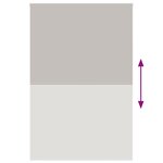 vidaXL Store enrouleur de douche 160x240 cm largeur du tissu 156 cm