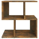 vidaXL Tables de chevet 2Pièces Chêne fumé 50x30x51 5cm Bois d'ingénierie