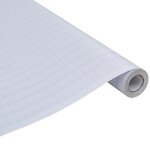 vidaXL Film pour fenêtre dépoli design à rayures 0 9x100 m PVC