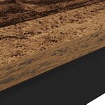 vidaXL Table de salle à manger / Table de repas MÉTAL