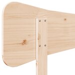 vidaXL Tête de lit 150 cm bois massif de pin