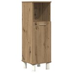 vidaXL Ensemble de meubles salle de bain 3 Pièces bois d'ingénierie