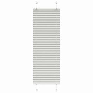 vidaXL Store plissé gris clair 45x150 cm largeur du tissu 44 4 cm