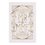 Carte Mariage Mr Et Mme - Draeger paris