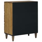 vidaXL Buffet de Rangement Marron 60 x 33 5 x 75 cm