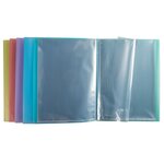 Protège-documents En Polypropylène Semi Rigide Chromaline Pastel 80 Vues - A4 - Bleu Pastel - Exacompta