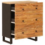 vidaXL Buffet de Rangement Marron 60 x 33 x 75 cm