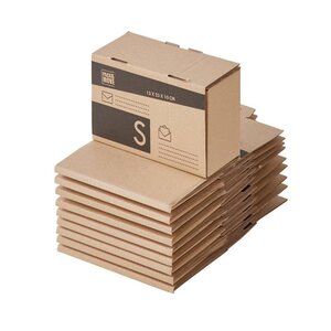 Pack and Move - Lot 24 colis pour expédition - Taille S - Carton renforcé - 23 x 10 x 13 cm - 20 KG max