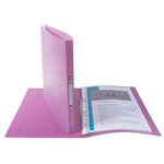 Classeur 2 Anneaux 15mm Polypropylène Forever Young - A4 - Couleurs Assorties - X 20 - Exacompta
