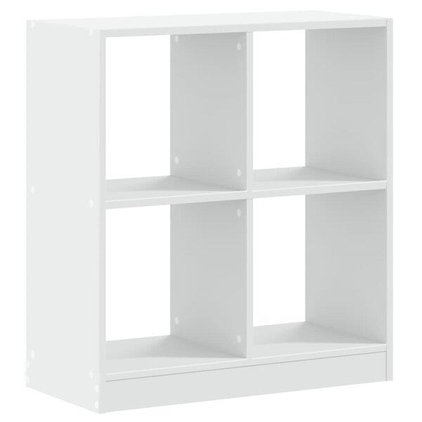 vidaXL Bibliothèque blanc 68 5x32x75 cm bois d'ingénierie