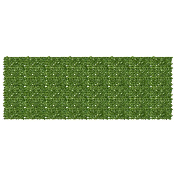 vidaXL Écran de balcon avec feuilles Vert et jaune 400 x 150 cm