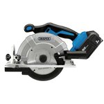 Draper tools scie circulaire sans balais avec 1 batterie 3ah d20 20v