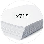 Classeur à levier polypropylène dos de 75mm - Noir x 20 EXACOMPTA