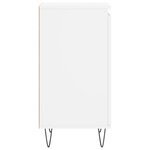 vidaXL Buffets 2 Pièces blanc 40x35x70 cm bois d’ingénierie