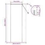 vidaXL Stores et Occultants Autre Naturel Bambou