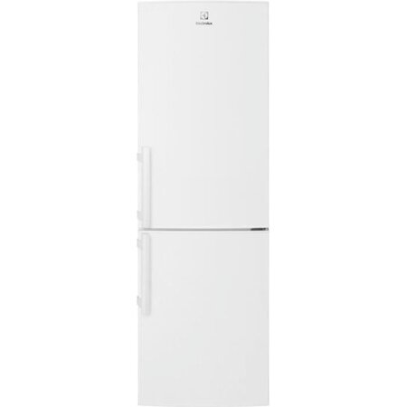 Electrolux lnt3fe34w3 - réfrigérateur congélateur bas - 330l (220+110) - froid brassé - l60x h185cm - blanc