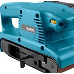 Makita ponceuse à bande 650 w bleu et noir