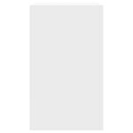 vidaXL Armoire murale blanc 75x35x60 cm bois d'ingénierie