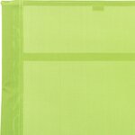 Vidaxl chaise longue acier et textilène vert