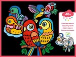 Coloriages bebes oiseaux