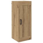 vidaXL Haut Armoire avec tiroir Chêne artisanal 34 5 x 34 x 180 cm