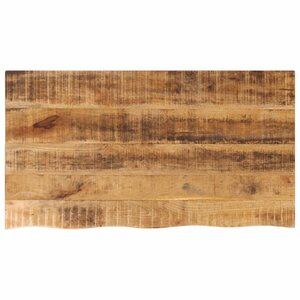 vidaXL Dessus de table 120x60x2 5cm bord vif bois massif manguier brut