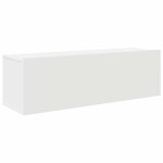 vidaXL Ensemble de meubles TV 4 Pièces Blanc Bois d'ingénierie