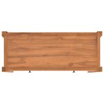 vidaXL Meuble TV 100x40x45 cm Bois de teck