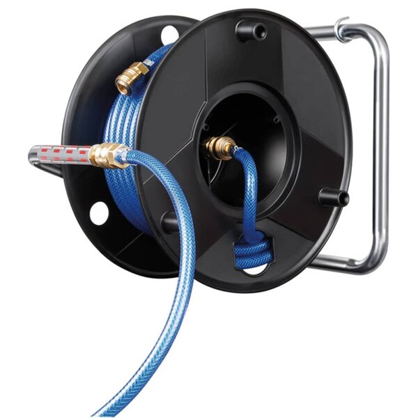 Brennenstuhl enrouleur de tuyau de compresseur anti-torsion 20m 6/12mm