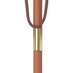 vidaXL Parasol d'extérieur avec mât en bois 150x200 cm Sable