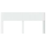 vidaXL Tête de lit Blanc PB