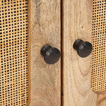 vidaXL Buffet avec porte Marron 60 x 33 x 75 cm Bois de mangue massif