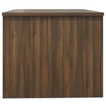 Vidaxl table basse chêne marron 80x50x42 5 cm bois d'ingénierie