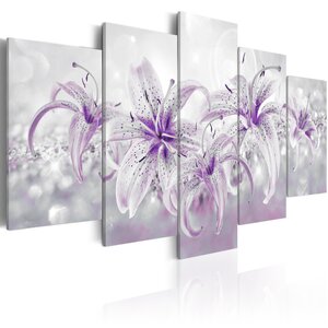 Tableau - purple graces l x h en cm 200x100