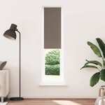 vidaXL Store enrouleur occultant café 50x230cm largeur du tissu 45 7cm