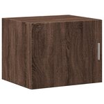 vidaXL Armoire murale chêne marron 50x42 5x40 cm bois d'ingénierie