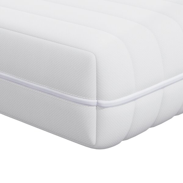 vidaXL Matelas Blanc 70 x 140 cm Polyester