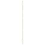vidaXL Tête de lit murale Blanc 166x3x91 5 cm Bois massif de pin