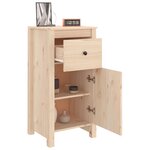 vidaXL Buffets 2 Pièces 40x35x80 cm bois massif de pin