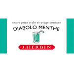 Encre traditionnelle à stylo en flacon 'D' 30ml Diabolo menthe HERBIN