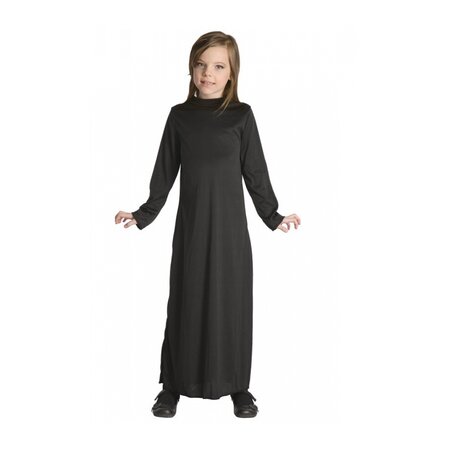 Costume DIY Robe noir sorciere 4-6 ans