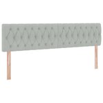 vidaXL Lit de Rangement avec matelas Gris clair 90 x 200 cm