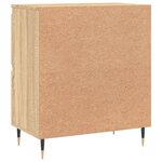 vidaXL Buffet Chêne sonoma 60x35x70 cm Bois d'ingénierie