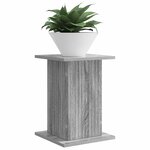 vidaXL Support de Plante 2 pc Sonoma gris 30 5 x 30 x 43 cm