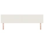 Tête de lit vidaXL Design Simple Crème 200 cm Tissu Corde